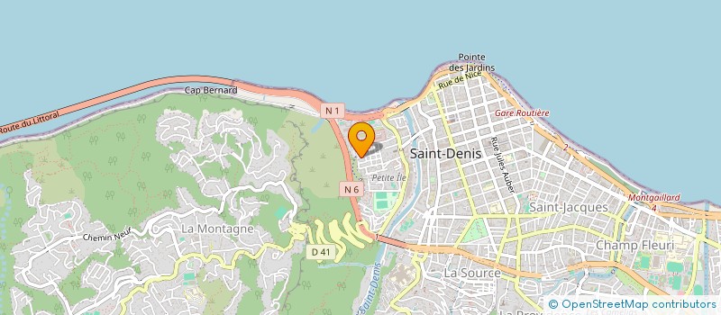 localisation de l'entreprise AUTO PRO NET à SAINT-DENIS