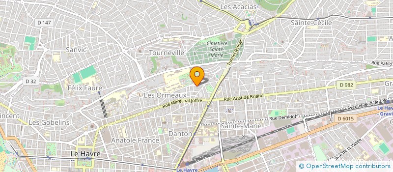 localisation de l'entreprise AUTO PRO PLUS à LE HAVRE