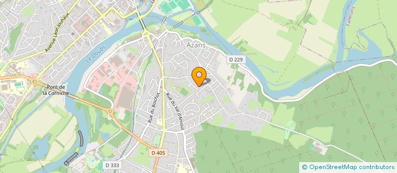 localisation de l'entreprise AUTO PRO SERVICES à DOLE