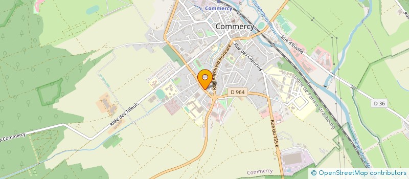 localisation de l'entreprise AUTO PRO-TEC à COMMERCY