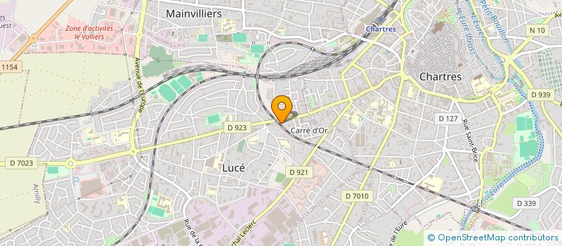 localisation de l'entreprise AUTO PROS 28 à LUCE