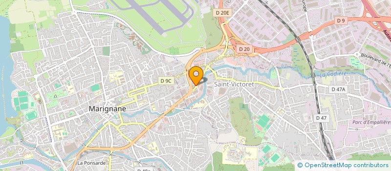 localisation de l'entreprise AUTO PROVENCE PHOCEENNE à SAINT-VICTORET