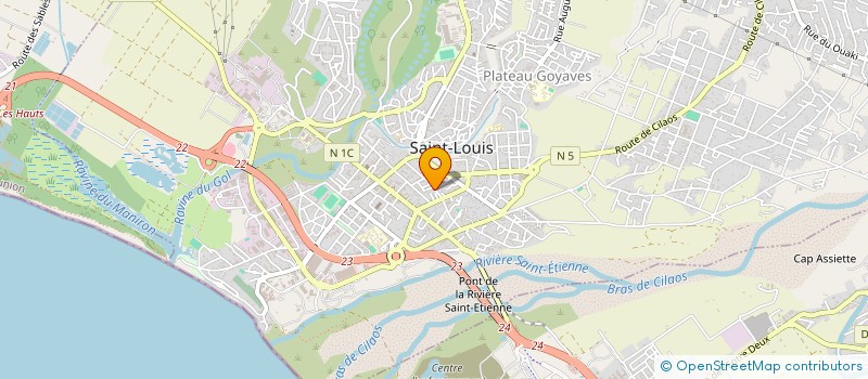 localisation de l'entreprise AUTO PROXI à SAINT-LOUIS