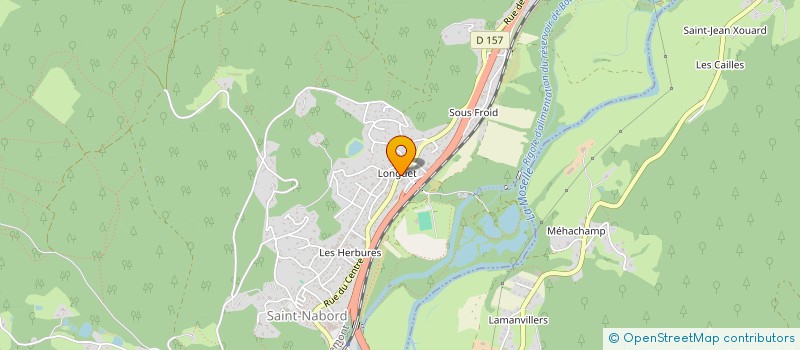 localisation de l'entreprise AUTO RACING DIFFUSION  SAINT-NABORD