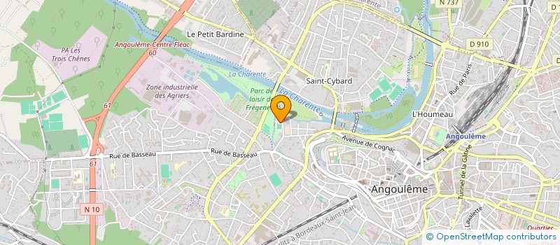 localisation de l'entreprise AUTO RADIO COMMANDE ANGOULEME à ANGOULEME