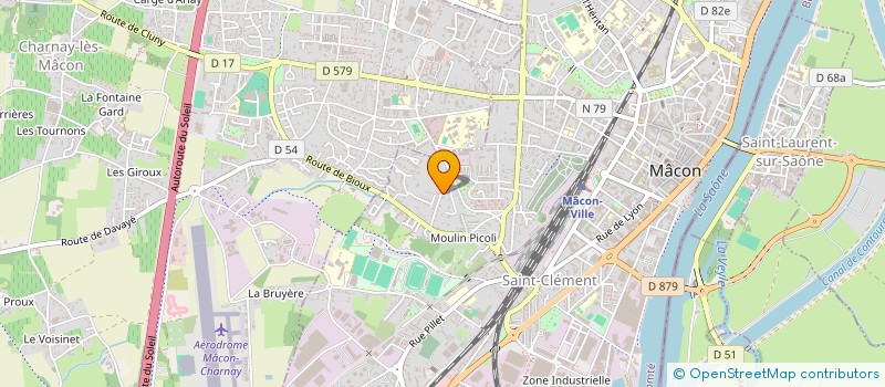 localisation de l'entreprise AUTO RC à MACON
