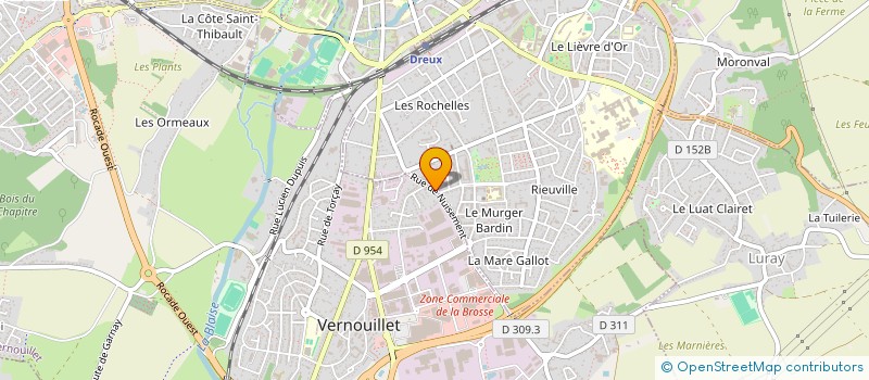 localisation de l'entreprise AUTO RELAX à VERNOUILLET