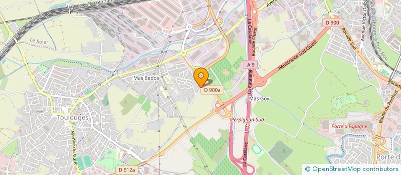 localisation de l'entreprise AUTO REMORK  PERPIGNAN