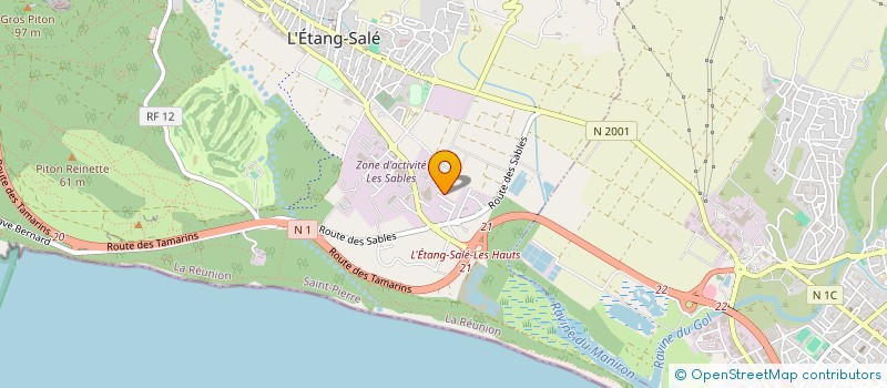 localisation de l'entreprise AUTO RENT BOURBON  L'ETANG-SALE