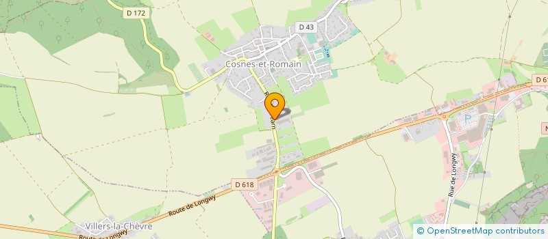 localisation de l'entreprise AUTO REPAIR  COSNES-ET-ROMAIN