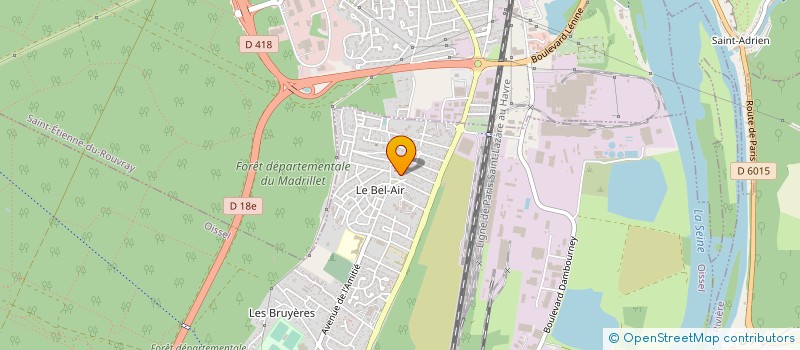 localisation de l'entreprise AUTO REPAR  OISSEL