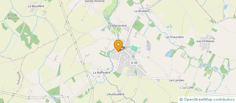 localisation de l'entreprise AUTO REPAR A DOMICILE à ESSARTS-EN-BOCAGE