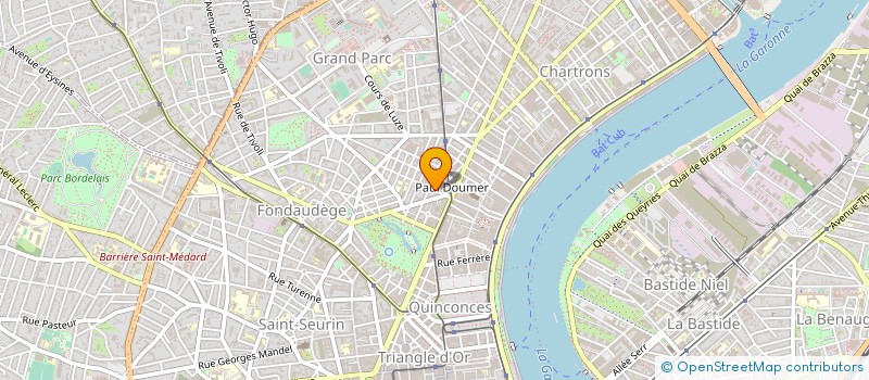 localisation de l'entreprise AUTO REPARATION DISTRIBUTION SERVICE à BORDEAUX