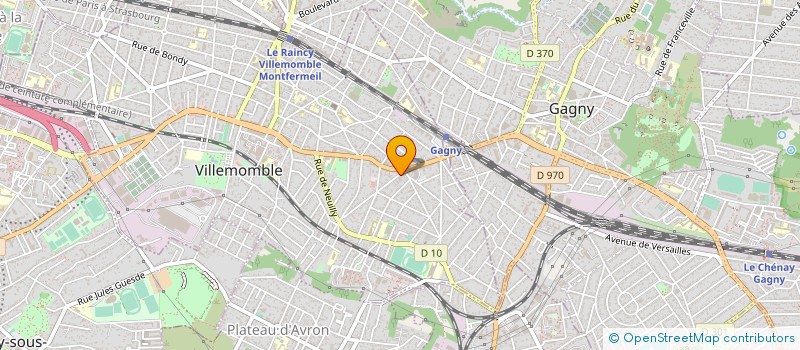 localisation de l'entreprise AUTO REPARATION LIFTING ARL à VILLEMOMBLE