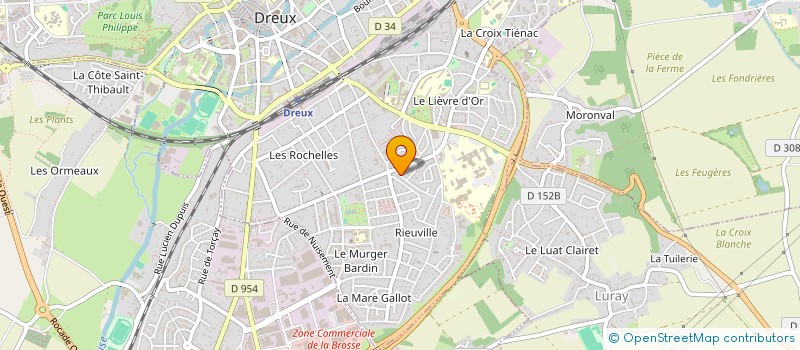 localisation de l'entreprise AUTO REPERE à DREUX
