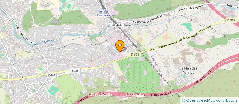 localisation de l'entreprise AUTO REPERE à GIGNAC-LA-NERTHE