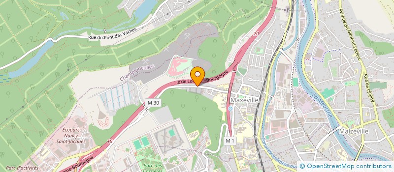 localisation de l'entreprise AUTO REPUBLIQUE  MAXEVILLE