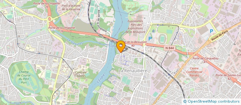 localisation de l'entreprise AUTO-RESEAU FORCE 10 à NANTES