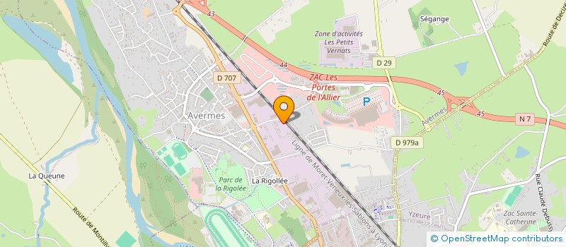 localisation de l'entreprise AUTO RETRO PARTS  AVERMES