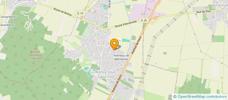 localisation de l'entreprise AUTO RN 20 LINAS  BOISSY-SOUS-SAINT-YON