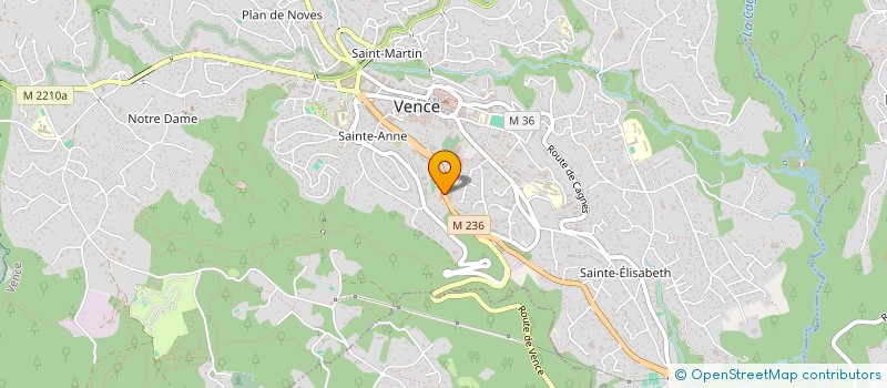 localisation de l'entreprise AUTO ROCADE à VENCE