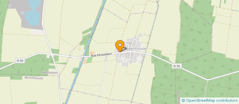 localisation de l'entreprise AUTO - ROGG  ROGGENHOUSE