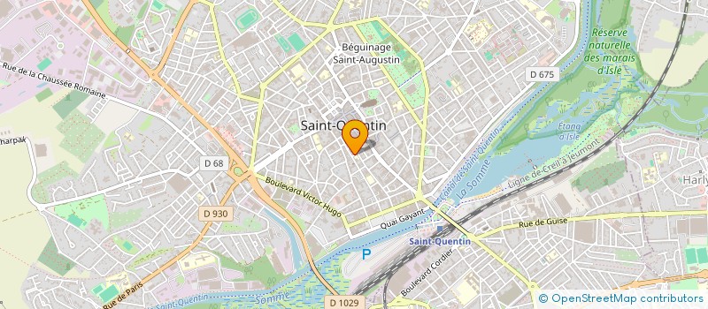 localisation de l'entreprise AUTO ROUTE SERVICES à SAINT-QUENTIN