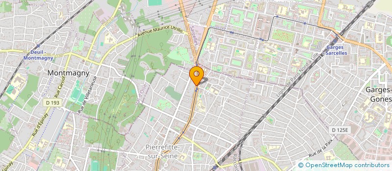 localisation de l'entreprise AUTO ROYAL à PIERREFITTE-SUR-SEINE