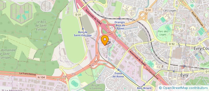 localisation de l'entreprise AUTO SAFIR à RIS-ORANGIS