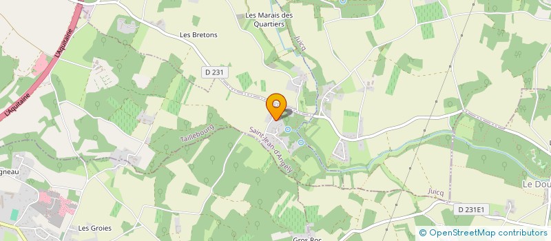 localisation de l'entreprise AUTO SAINT SYLVANAISE  TAILLEBOURG