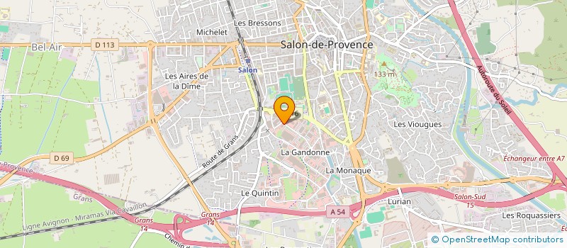 localisation de l'entreprise AUTO SALON à SALON-DE-PROVENCE
