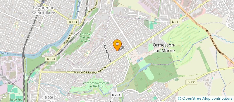 localisation de l'entreprise AUTO SCHOEN  ORMESSON-SUR-MARNE