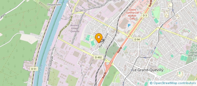 localisation de l'entreprise AUTO SCHOOL à LE GRAND-QUEVILLY