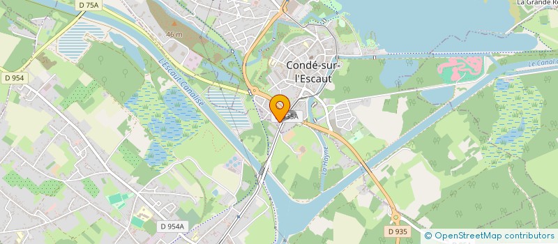 localisation de l'entreprise AUTO SCOOP à CONDE SUR L ESCAUT