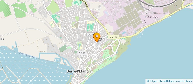 localisation de l'entreprise AUTO SECURIPLUS à BERRE-L'ETANG