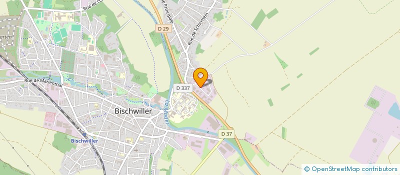 localisation de l'entreprise AUTO SECURITAS DE LA WERB à OBERHOFFEN-SUR-MODER