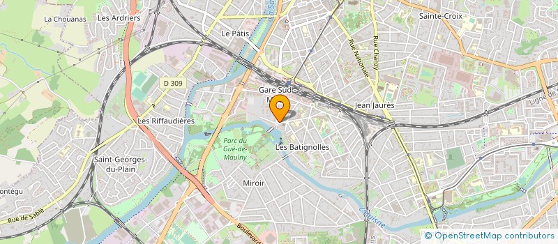 localisation de l'entreprise AUTO SECURITE FRANCE à LE MANS