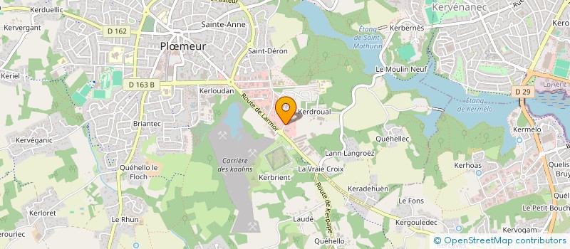 localisation de l'entreprise AUTO SECURITE PLOEMEUR  PLOEMEUR