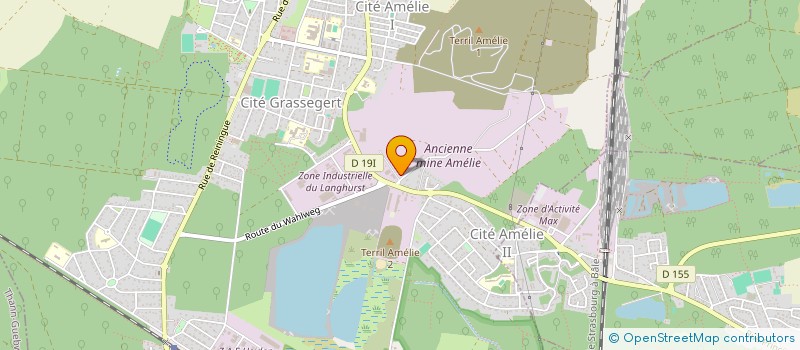 localisation de l'entreprise AUTO SECURITYS à WITTELSHEIM