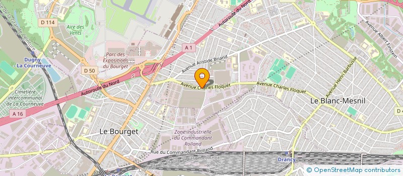 localisation de l'entreprise AUTO SELECT à LE BLANC-MESNIL