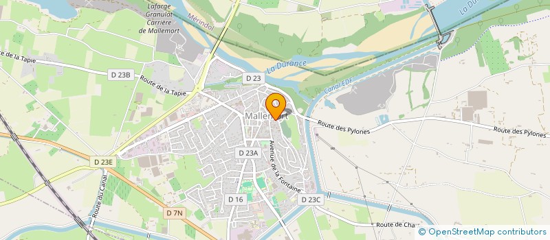 localisation de l'entreprise AUTO SELECTION à MALLEMORT
