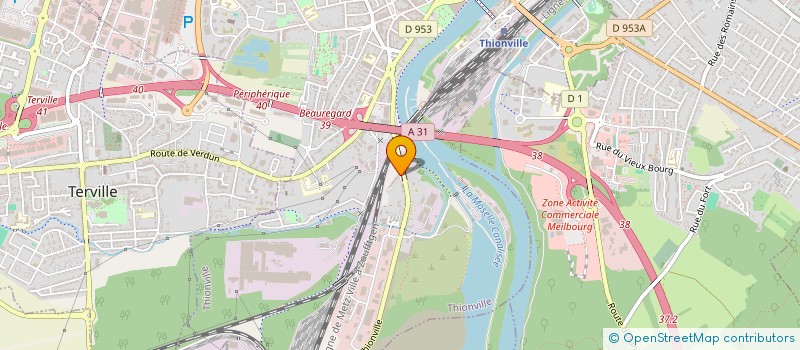 localisation de l'entreprise AUTO SELECTION  THIONVILLE