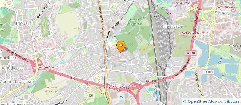 localisation de l'entreprise AUTO SELECTION à BEGLES