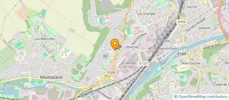 localisation de l'entreprise AUTO SERVICE à CAUFFRY