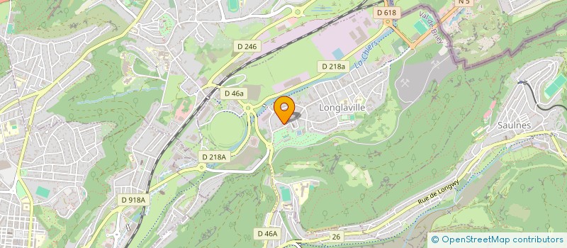 localisation de l'entreprise AUTO SERVICE  LONGLAVILLE