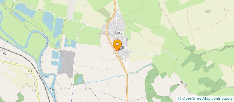 localisation de l'entreprise AUTO SERVICE  DOUZY