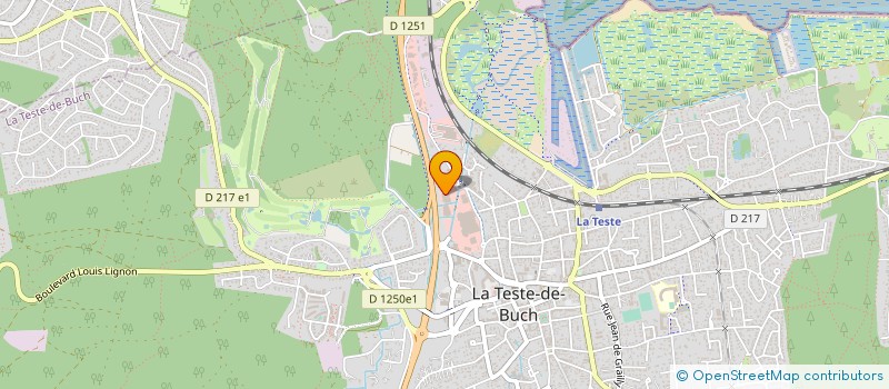 localisation de l'entreprise AUTO SERVICE CAP OCEAN ASCO à LA TESTE-DE-BUCH