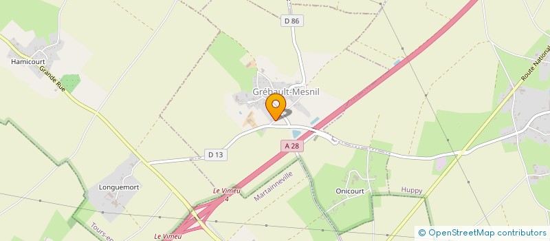 localisation de l'entreprise AUTO SERVICE DE SAILLY à GREBAULT-MESNIL
