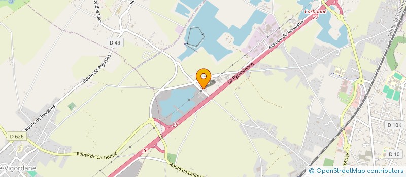 localisation de l'entreprise AUTO SERVICE DU VOLVESTRE à CARBONNE