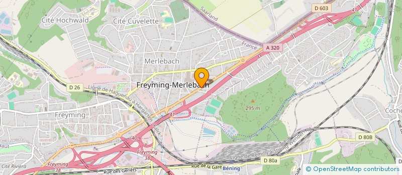 localisation de l'entreprise AUTO SERVICE EDITION  ROSBRUCK